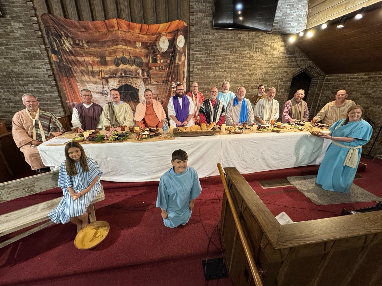 Maundy Thursday Last Supper presentation